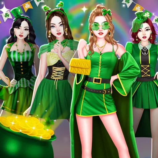 Buổi hòa nhạc ngày St. Patricks màu hồng đen