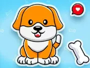 Coloring Book: Cute Dog