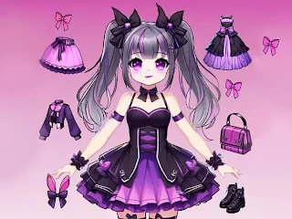 Diy Anime Doll Dress Up