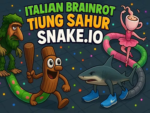 Tiếng Ý Brainrot Tung Sahur Snake.io